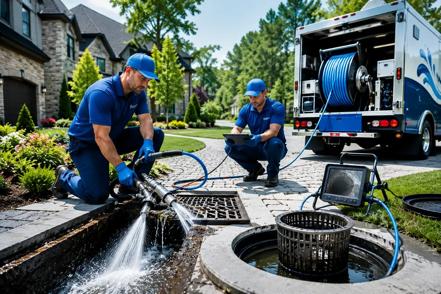 Local outdoor drain cleaning professionals in Cortland, NY