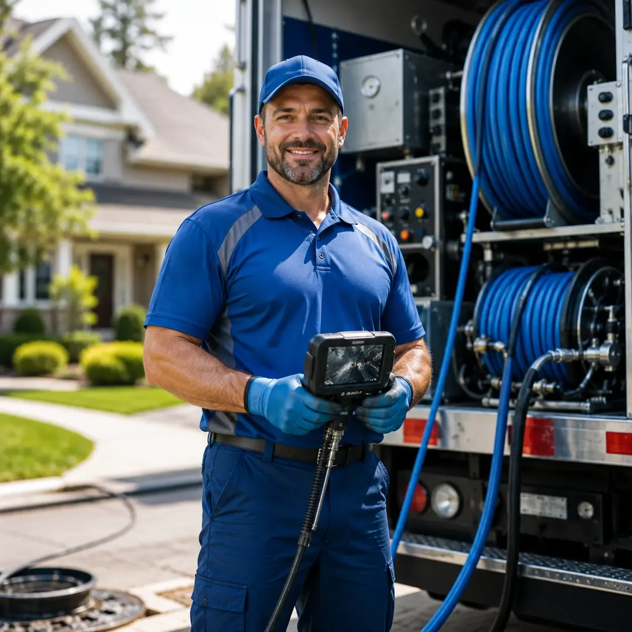 Local outdoor drain cleaning specialists in Cortland, NY